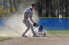 Baseball vs Suffolk  Wheaton College Baseball vs Suffolk University. - (Photo by Keith Nordstrom) : Wheaton, baseball